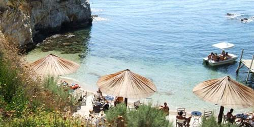 Beach cafe in Laganas, Zante